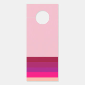 Mid-century modern colours door hanger