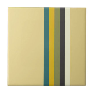 Mid-century modern colours tile