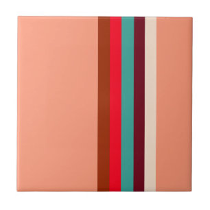 Mid-century modern colours tile