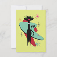 Mid-century Modern Cool Cat