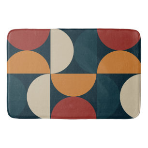 Mid-Century Modern Copper Firefly  Bath Mat