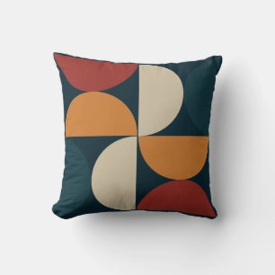 Mid-Century Modern Copper Firefly Cushion