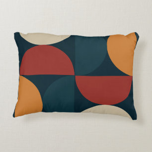 Mid-Century Modern Copper Firefly  Decorative Cushion