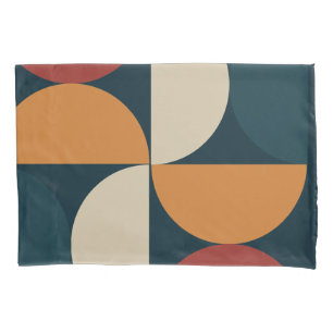 Mid-Century Modern Copper Firefly   Pillowcase