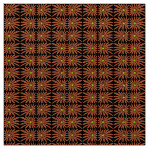 Mid-Century Modern Cosmic Abstract Bohemian Coup Fabric