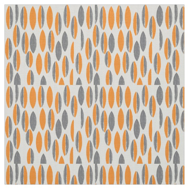 Mid-century modern cosmic abstract the field is gr fabric (Swatch)