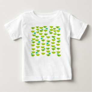 Mid-Century Modern Cups Baby T-Shirt