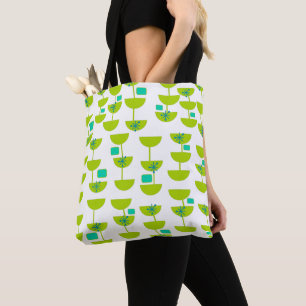 Mid-Century Modern Cups Tote Bag