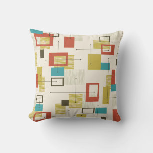 Mid Century Modern Design Pillow