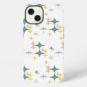 Mid Century Modern Eames Atomic Starbursts Custom iPhone 13 Case