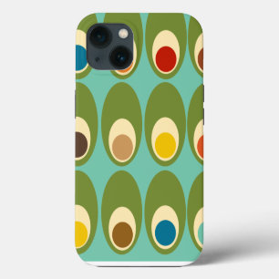 Mid-Century Modern Eggs iPhone 13 Case