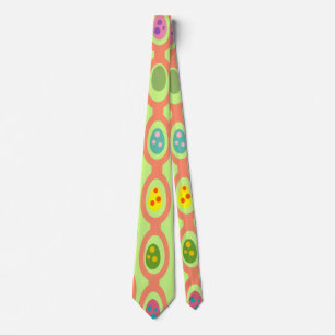Mid-century Modern Eggs Tie