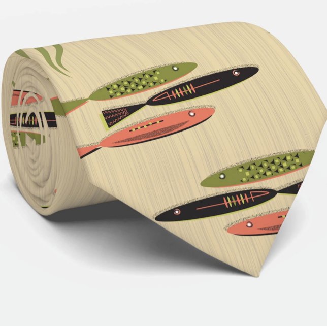 Mid Century Modern Fish Tie (Creator Uploaded)
