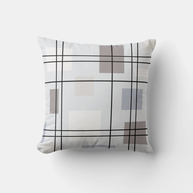 Mid Century Modern Geometric 16 Cushion (Front)