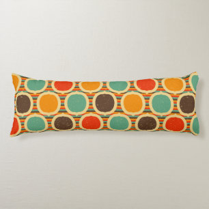 Mid Century Modern geometric 5 Body Cushion