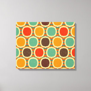 Mid Century Modern geometric 5 Canvas Print