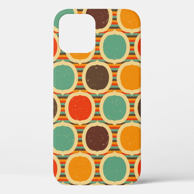 Mid Century Modern geometric 5 Case-Mate iPhone Case (Back)