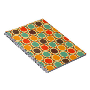 Mid Century Modern geometric 5 Notebook