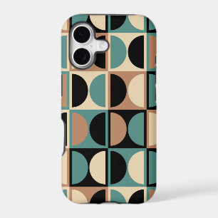 Mid Century Modern Geometric Abstract Pattern