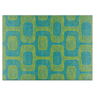 Mid-Century Modern Geometric Design Cutting Board