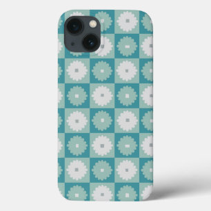 Mid Century Modern Geometric Flower iPad Mini Case
