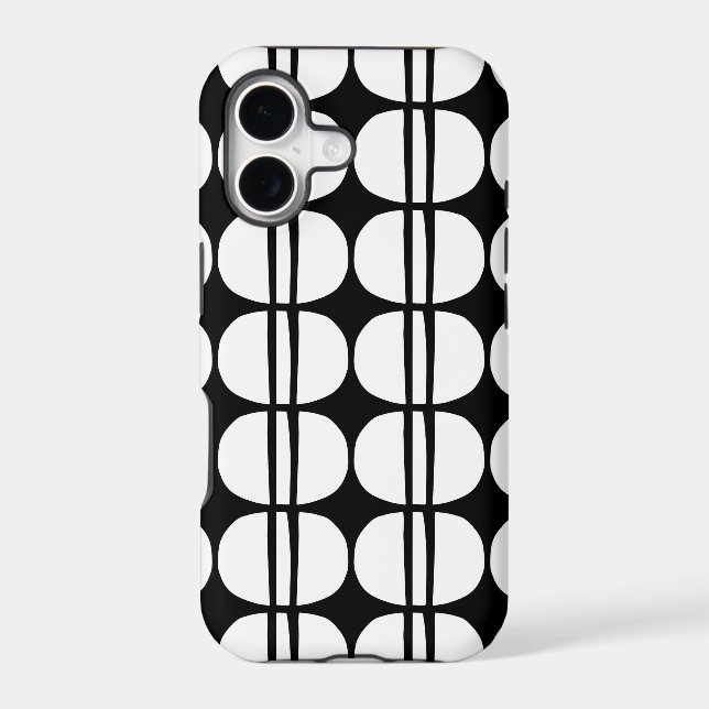 Mid Century Modern Geometric Pattern (Back)