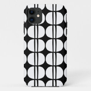 Mid Century Modern Geometric Pattern iPhone 11 Case