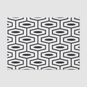 Mid Century Modern Geometric Pattern Tissue Paper