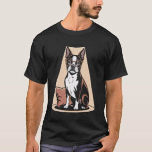 Mid Century Modern Geometric Shapes Abstract Art L T-Shirt