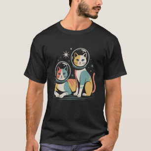 Mid Century Modern Geometric Shapes Abstract Art T-Shirt