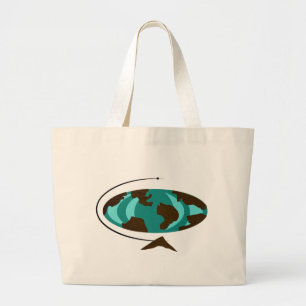 Mid Century Modern Globe Art Tote Bag