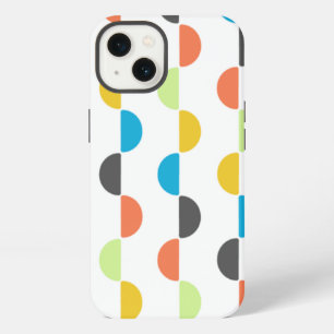 Mid-century Modern Half Circles iPhone 13 Case