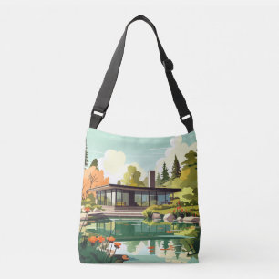 Mid-Century Modern Home #94 Crossbody Bag