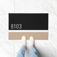 Mid Century Modern House Address Neutral Colour