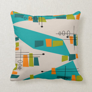 Mid-Century Modern Inspired Atomic #78 Cushion