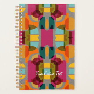 Mid Century Modern Kaleidoscope Planner