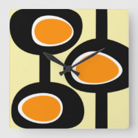 Mid-Century Modern  KITCHEN Clock