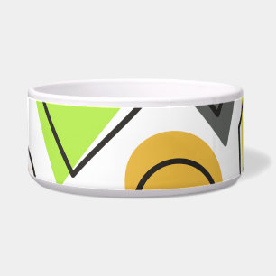 Mid Century Modern large pet bowl