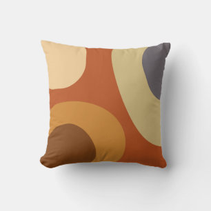 Mid Century Modern Large Shapes Cushion