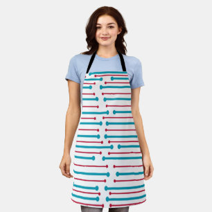 Mid-Century Modern Lines Apron