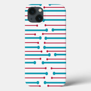 Mid-Century Modern Lines iPhone 13 Case