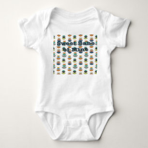 Mid-Century Modern Minimalism Baby Bodysuit
