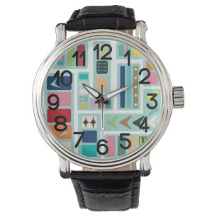 Mid-Century Modern Mix-up Watch