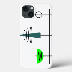 Mid Century Modern Mobile  iPhone 13 Case
