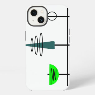 Mid Century Modern Mobile iPhone 13 Case