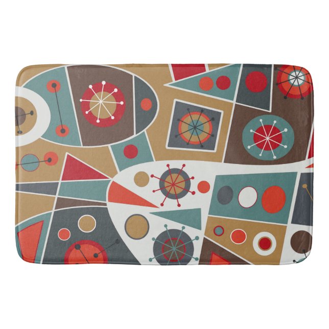 Mid-Century Modern No. 18 Bath Mat (Front)