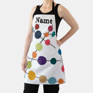 Mid-Century Modern Olives  Apron