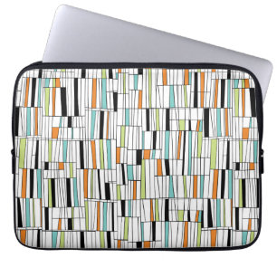 Mid Century Modern Pattern Laptop Sleeve