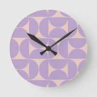Mid Century Modern Pattern Lavender