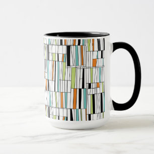 Mid Century Modern Pattern Mug